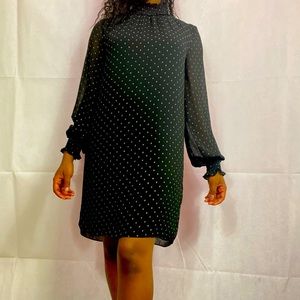Polkadot midi dress